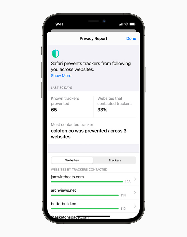 Personnaliser Safari dans iOS 15