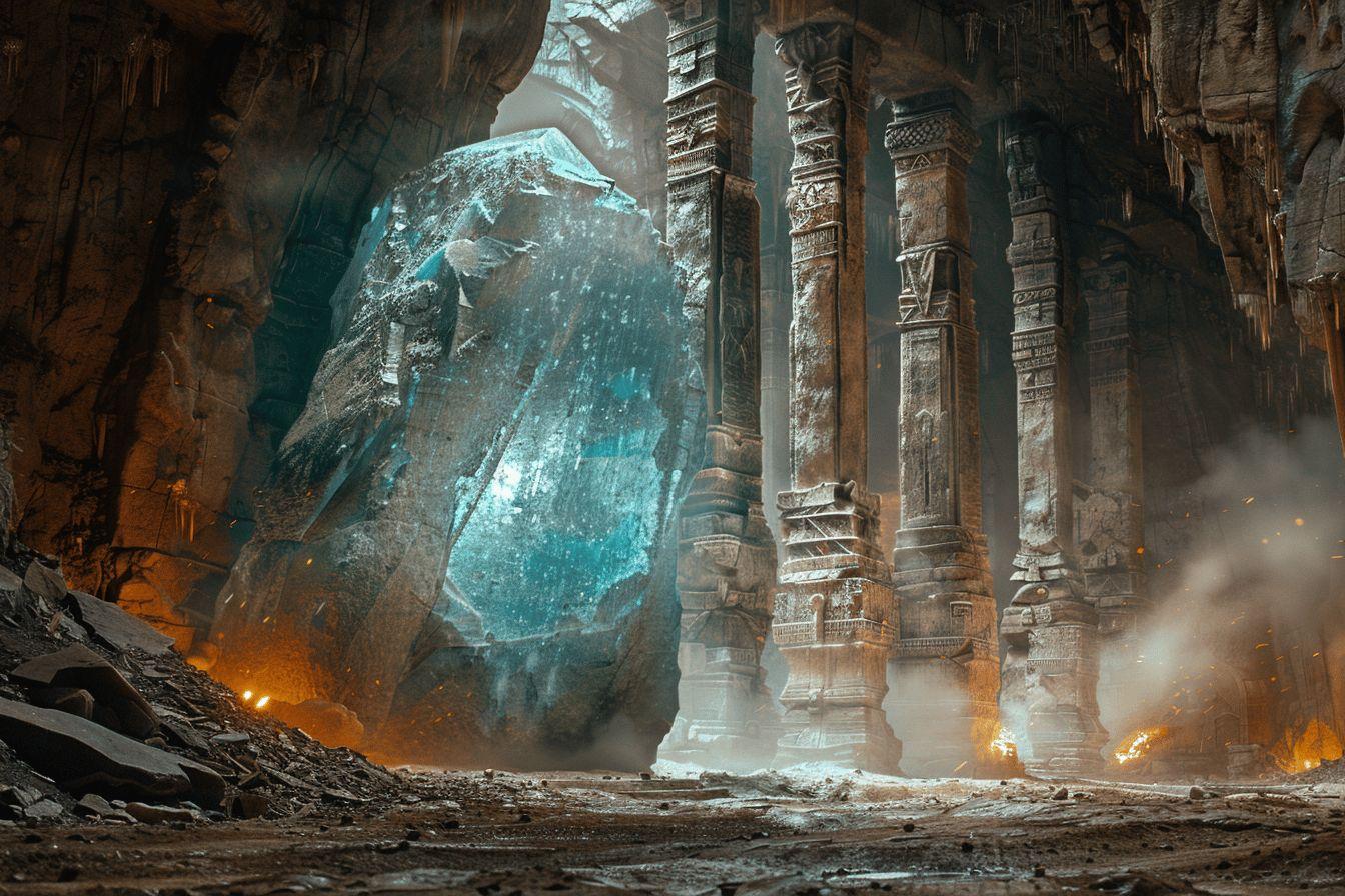 La pierre de Khazad dans les profondeurs de la Moria : retour aux forges de Durin
