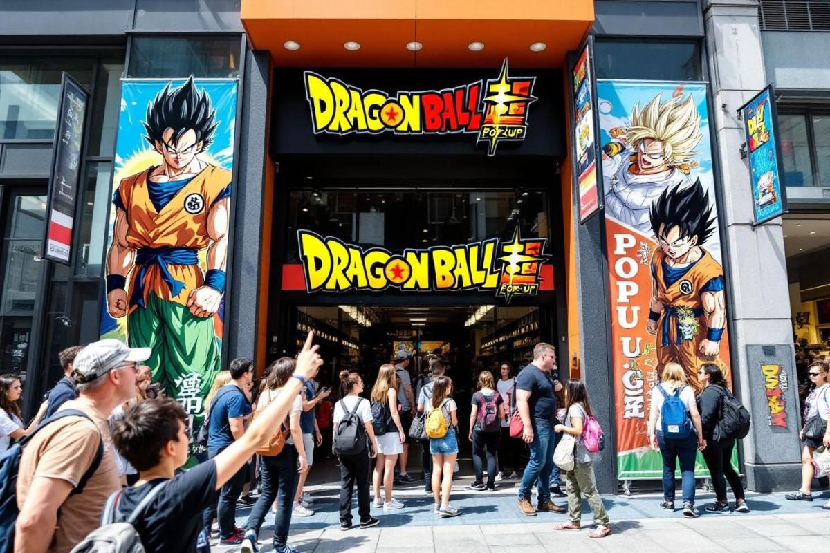 Un pop-up store Dragon Ball débarque aux USA et les fans deviennent fous