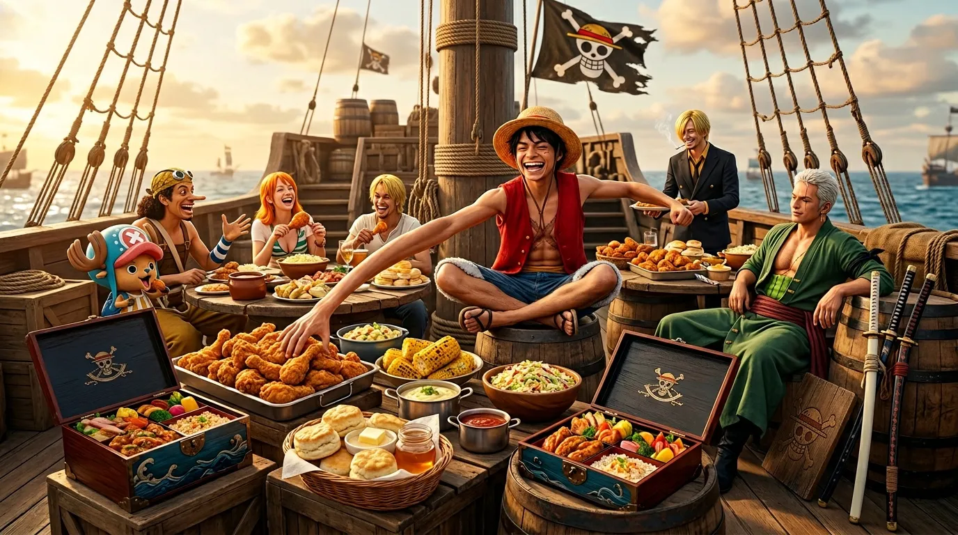 Popeyes x One Piece : ce menu secret que les fans attendent depuis des années