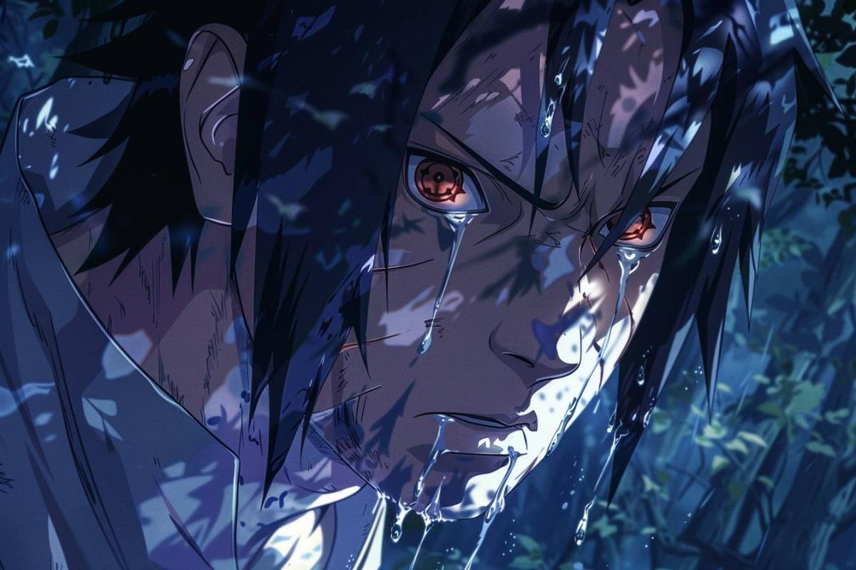 Pourquoi Sasuke saigne des yeux ?