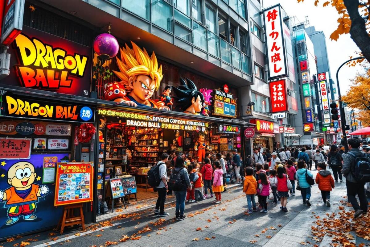 Premier magasin Dragon Ball au monde : ouverture à Tokyo cet automne