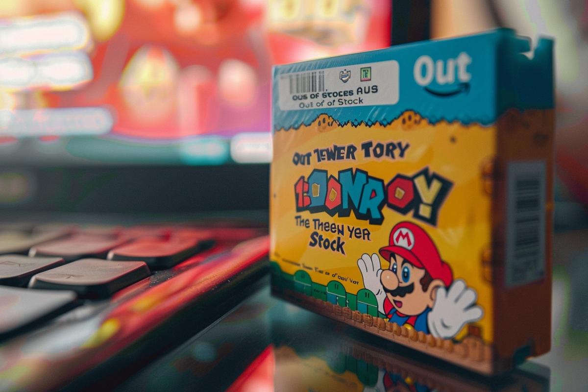 Rupture de stock sur Amazon US pour Paper Mario : La Porte Millénaire