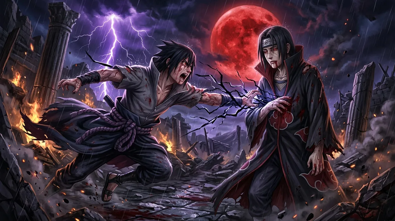 Sasuke vs Itachi : ce twist tragique que personne n'avait vu venir