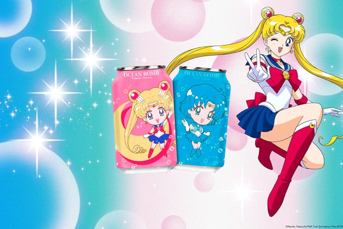 Un soda sailor Moon arrive enfin et il à l'air délicieux 😋
