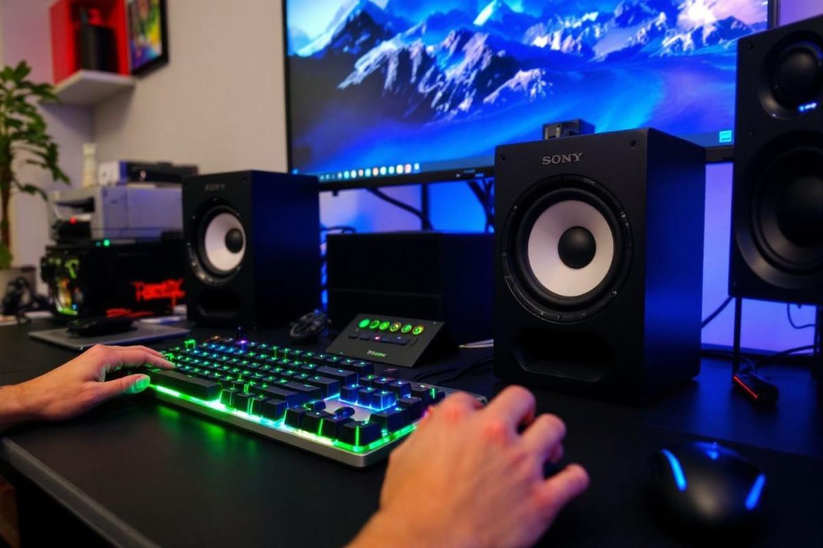 Sony lance Pulse Elevate, ses premiers haut-parleurs sans fil pour gaming sur bureau