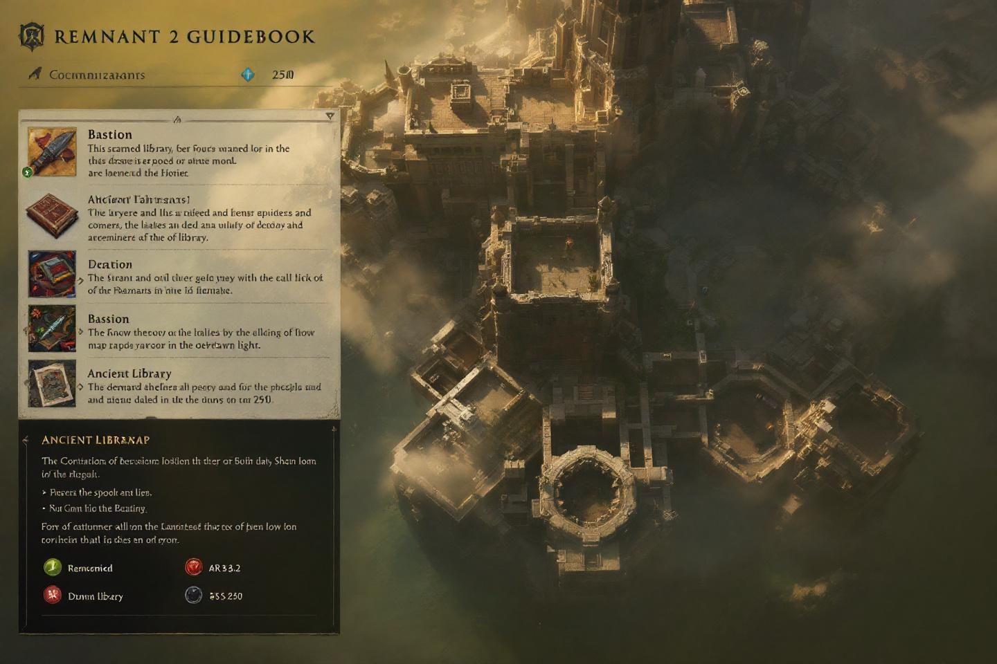 Statistiques et soluce complète du rempart dans Remnant 2 - guide détaillé