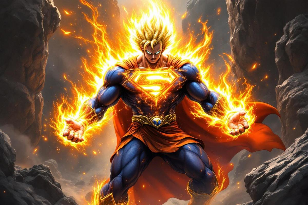 Superman et Dragon Ball Z : cette fusion inattendue va vous surprendre