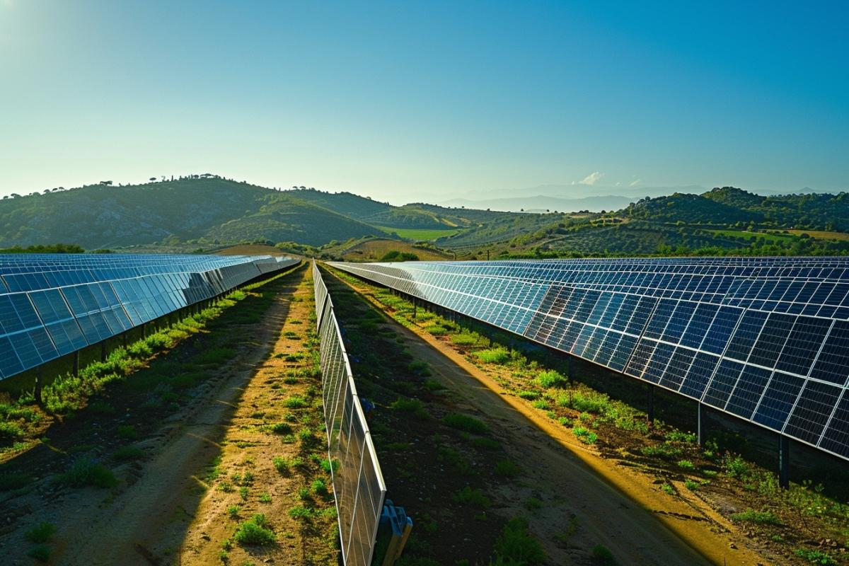 TDF lance sa première ferme solaire en Corse : un projet d'énergie verte innovant