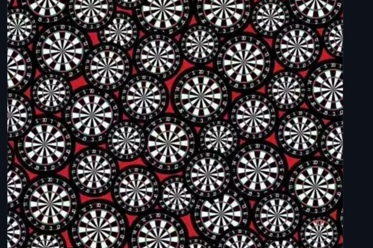 Illusion d'optique : testez votre QI et essayez de trouver les 3 fléchettes cachées en 9 secondes