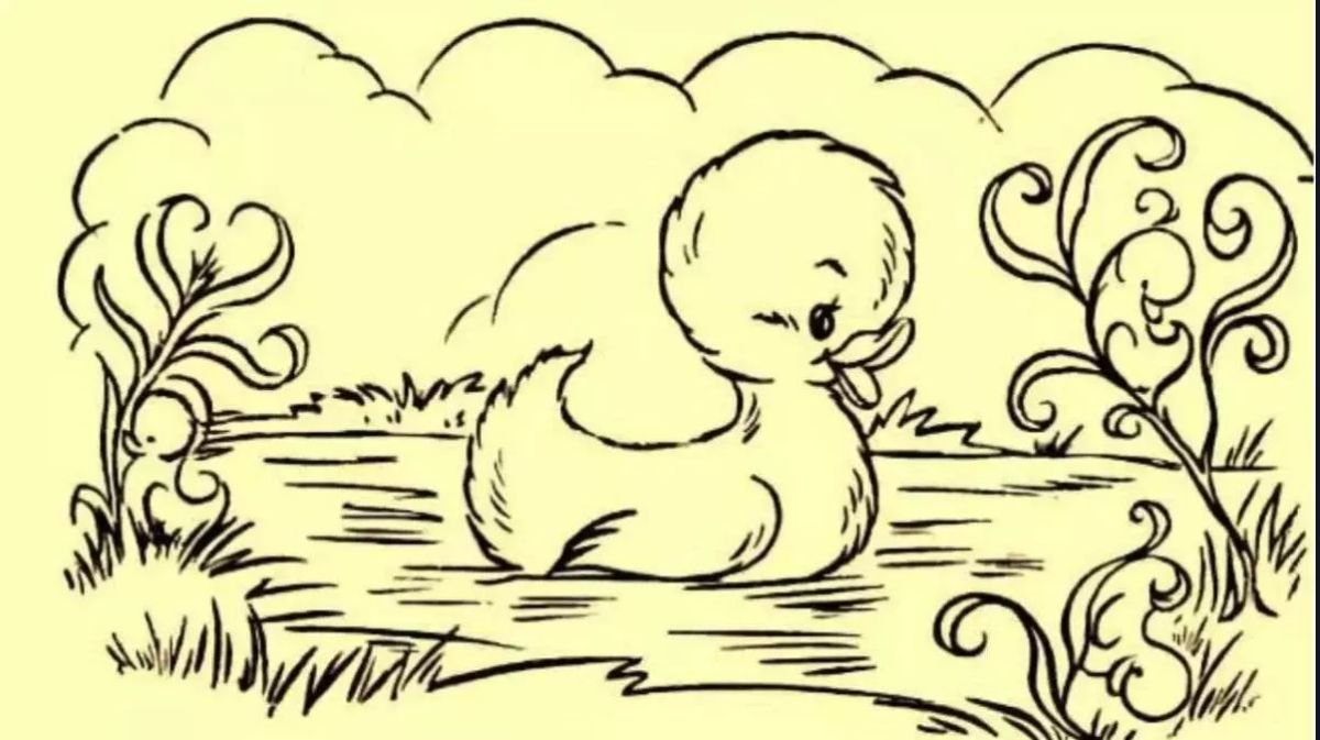 Test de QI d'illusion d'optique : seul 1% des gens aux yeux perçants peuvent repérer trois canetons en 5 secondes !