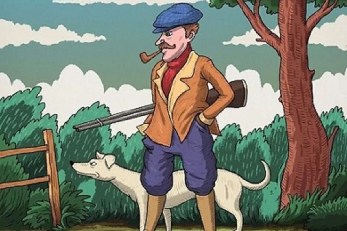 Test de QI: Seules les personnes très intelligentes trouveront le lapin avant le chasseur !