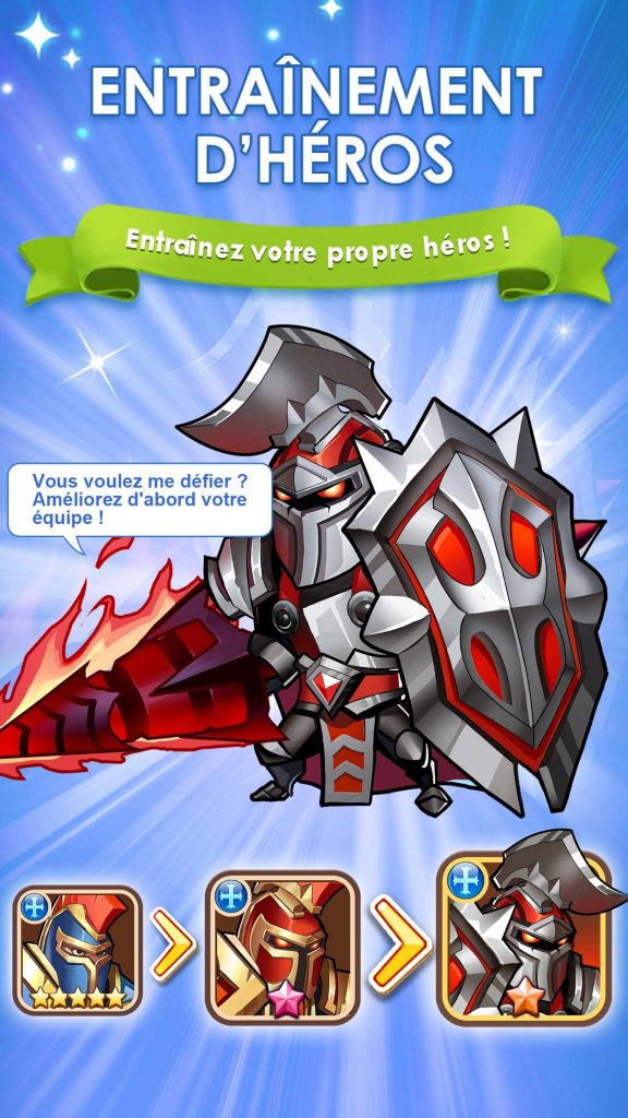 Tout savoir sur les héros de Idle Heroes