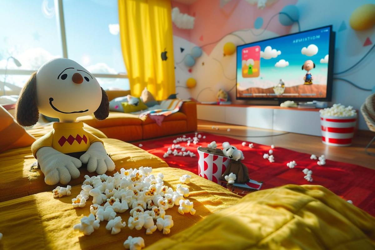 TvOS 18.2 : Apple TV accueille de nouveaux économiseurs d'écran avec Snoopy comme star