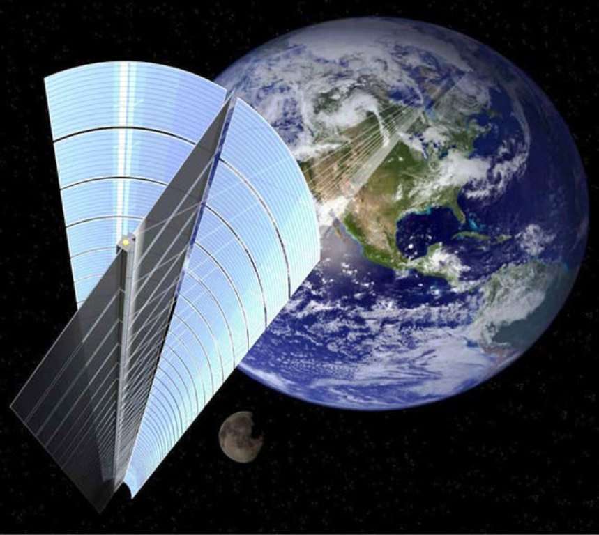 Une centrale solaire dans l’espace