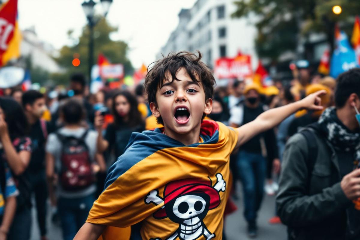 Vous ne devinerez jamais quel manga est devenu l'arme de révolte de toute l'Asie