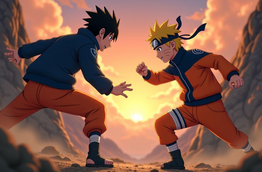 Vous ne regarderez plus jamais ce combat culte de Naruto de la même façon