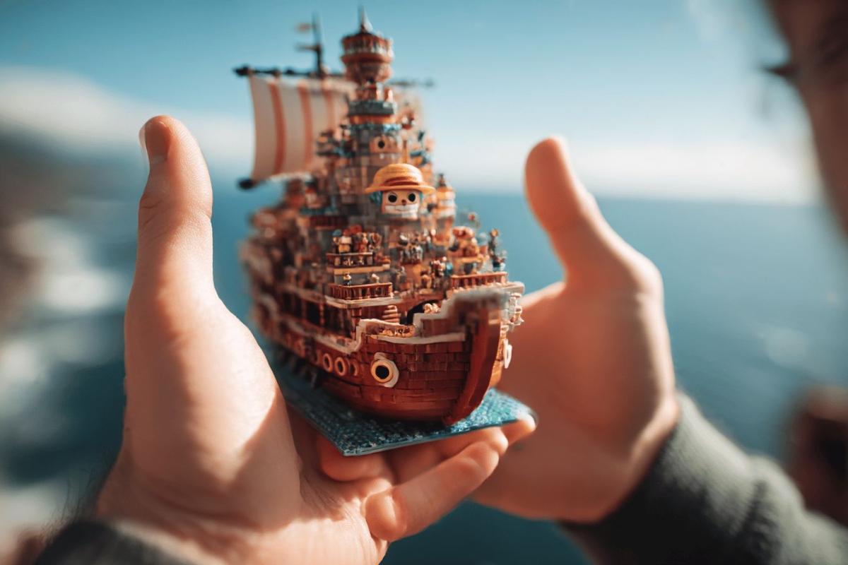 Waouh ! Le créateur de ONE PIECE a reçu un Fruit du Démon LEGO... Un set officiel arrive ?
