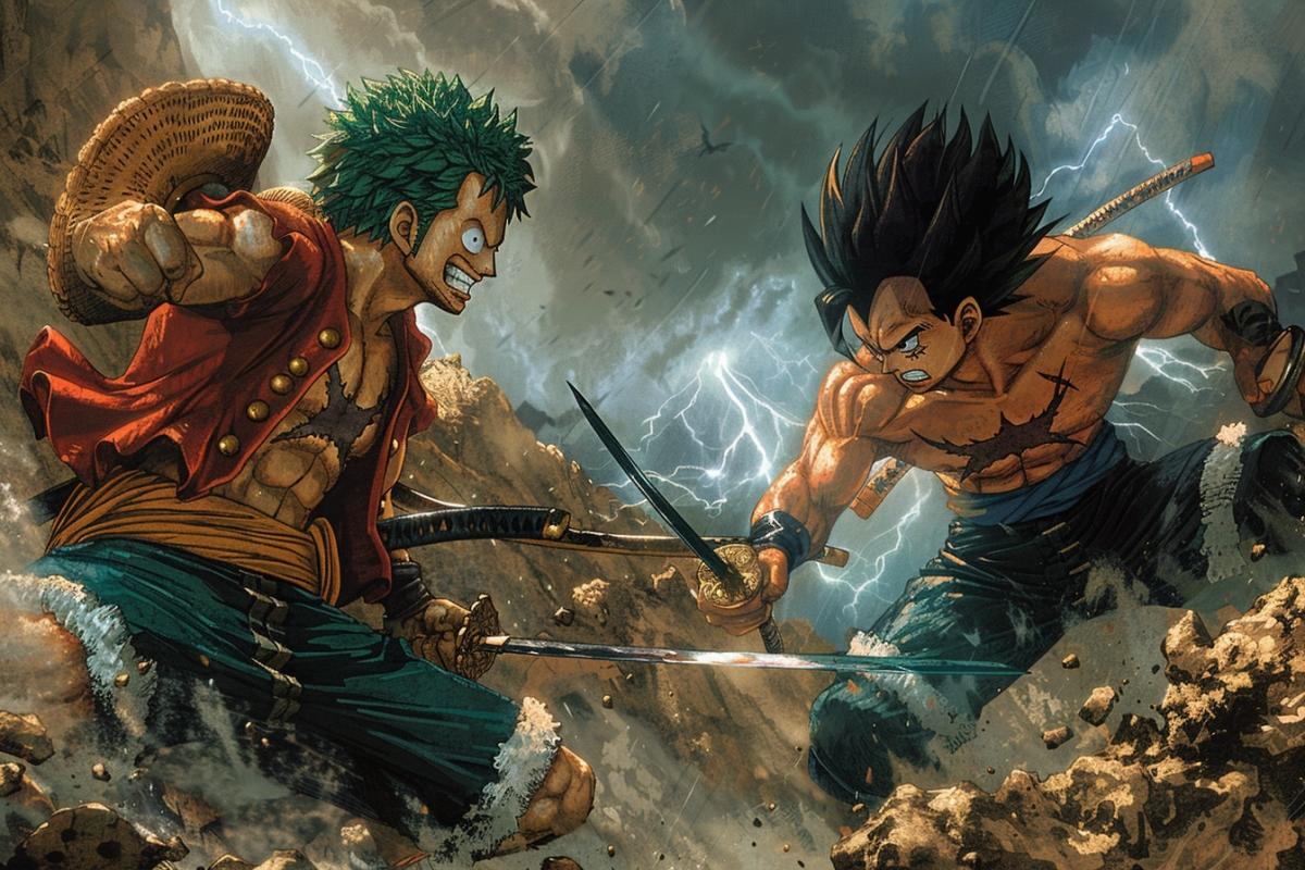 Zoro vs Goku, qui gagne ?