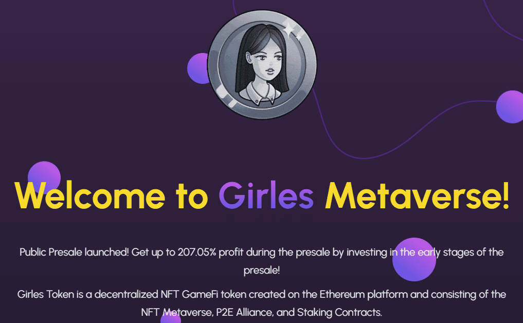 Girles Token fait des ravages lors de sa prévente ! Jusqu'à plus de 1,2 million de dollars récolé !