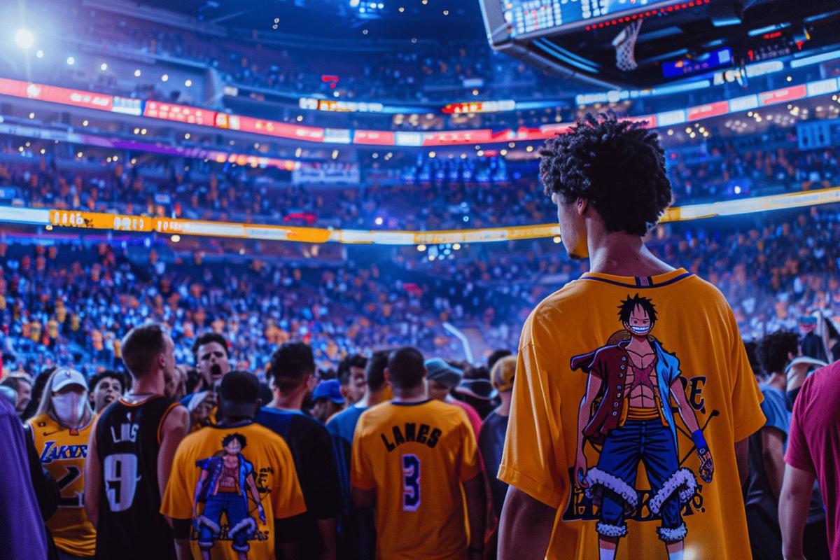 Les Lakers offrent t-shirts et affiches pour la soirée One Piece face aux Clippers