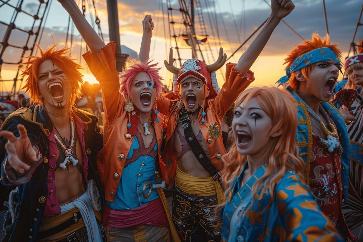 Rencontrez les personnages de One Piece : l'attraction incontournable du Fan Fest chez Universal