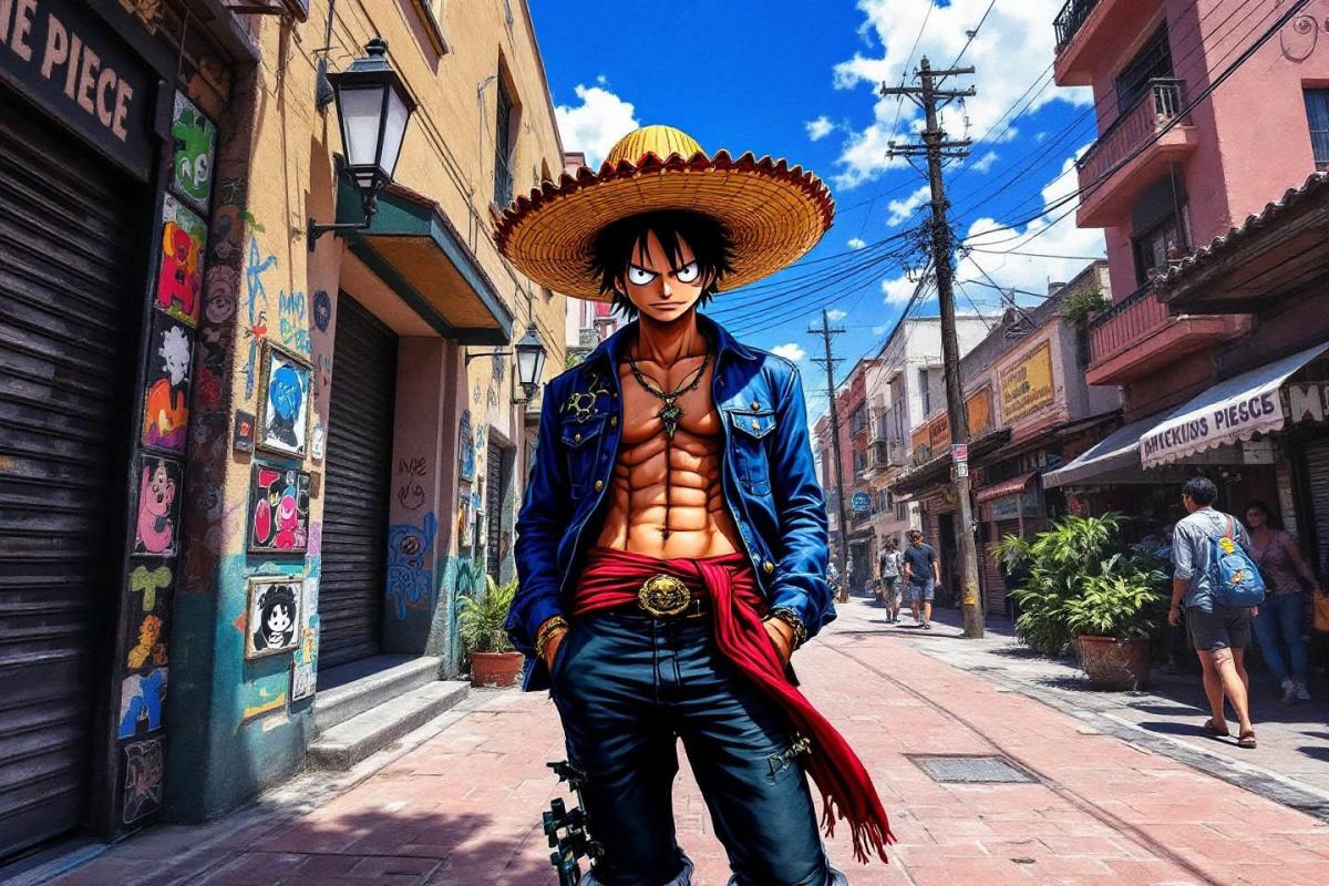 Un personnage de One Piece devient symbole de résistance au Mexique avec la GenZ